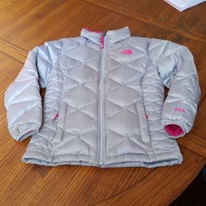 Girls North Face 10/12 550 down jacket